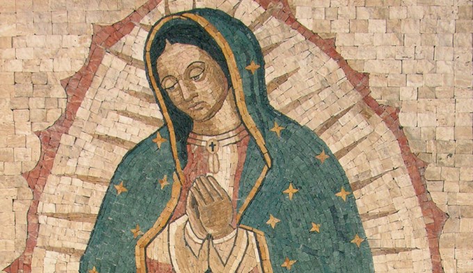 Invitación a la  Misa por Nuestra Señora de Guadalupe