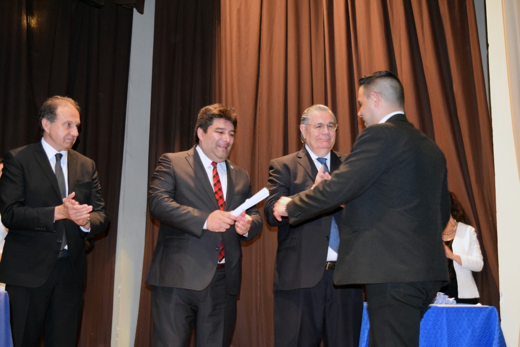 Acto de colación de grado de la Facultad de Derecho y Ciencias Políticas