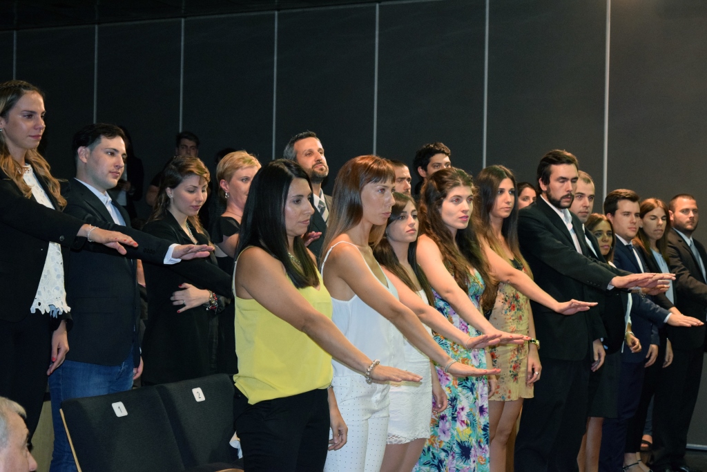 Acto de colación de la Facultad de Ciencias Económicas y Sociales