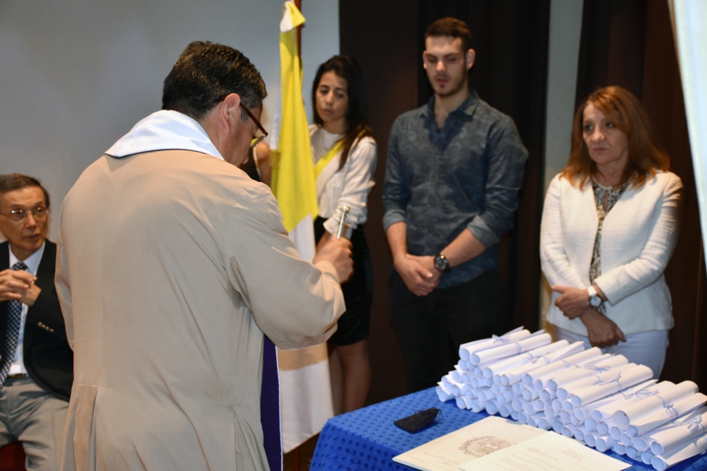 Entrega de diplomas de la Facultad de Derecho y Ciencias Políticas