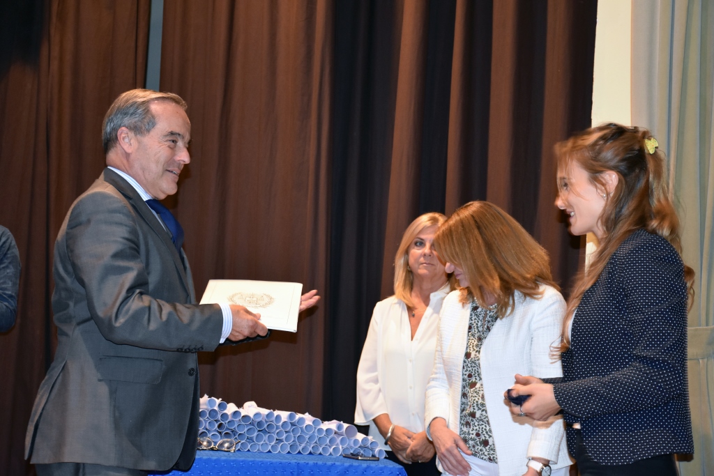 Entrega de diplomas de la Facultad de Derecho y Ciencias Políticas