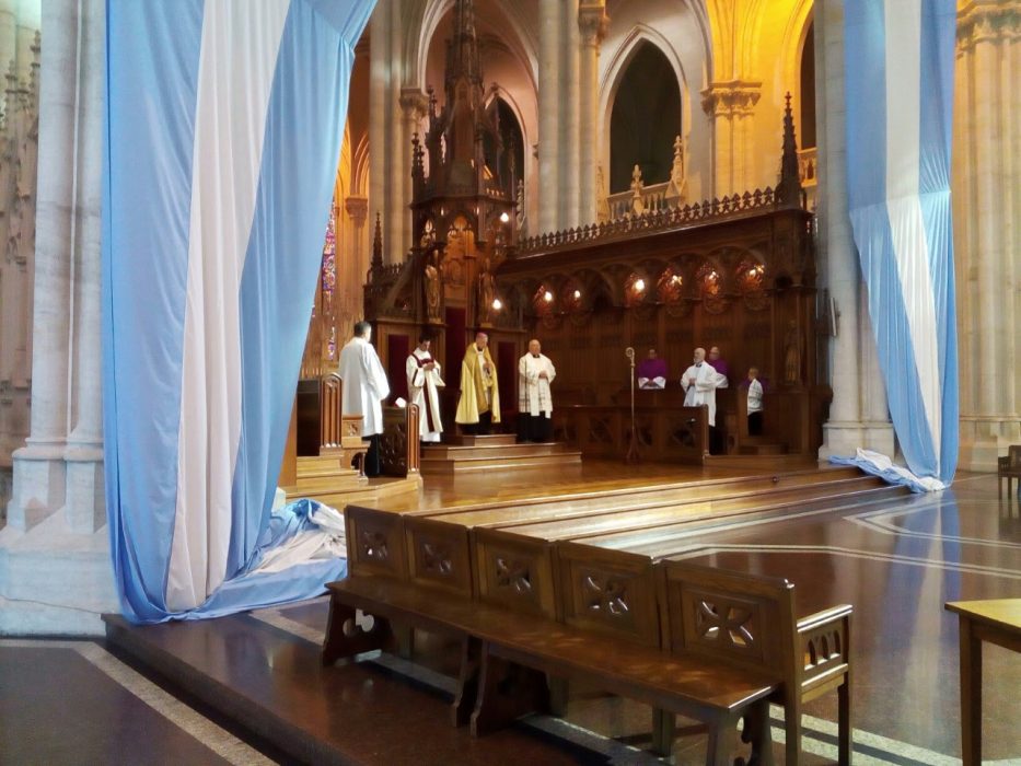 En la Catedral de La Plata, se desarrolló el tradicional Tedeum