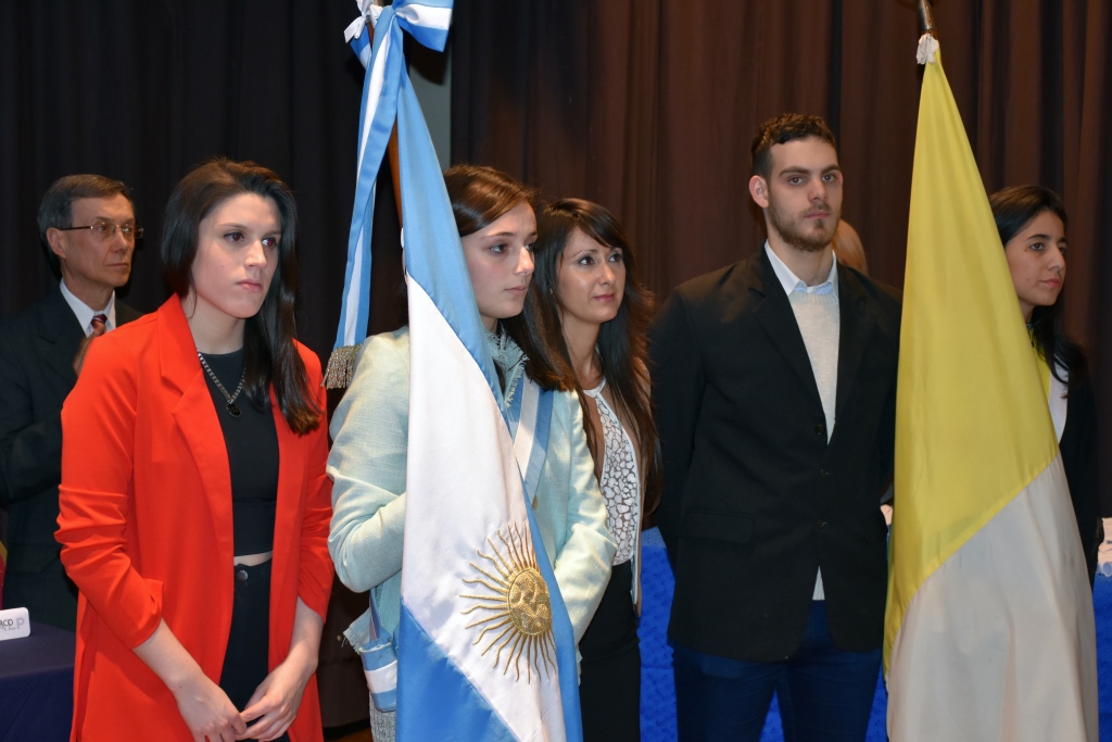 Entrega de diplomas a los graduados de Abogacía 