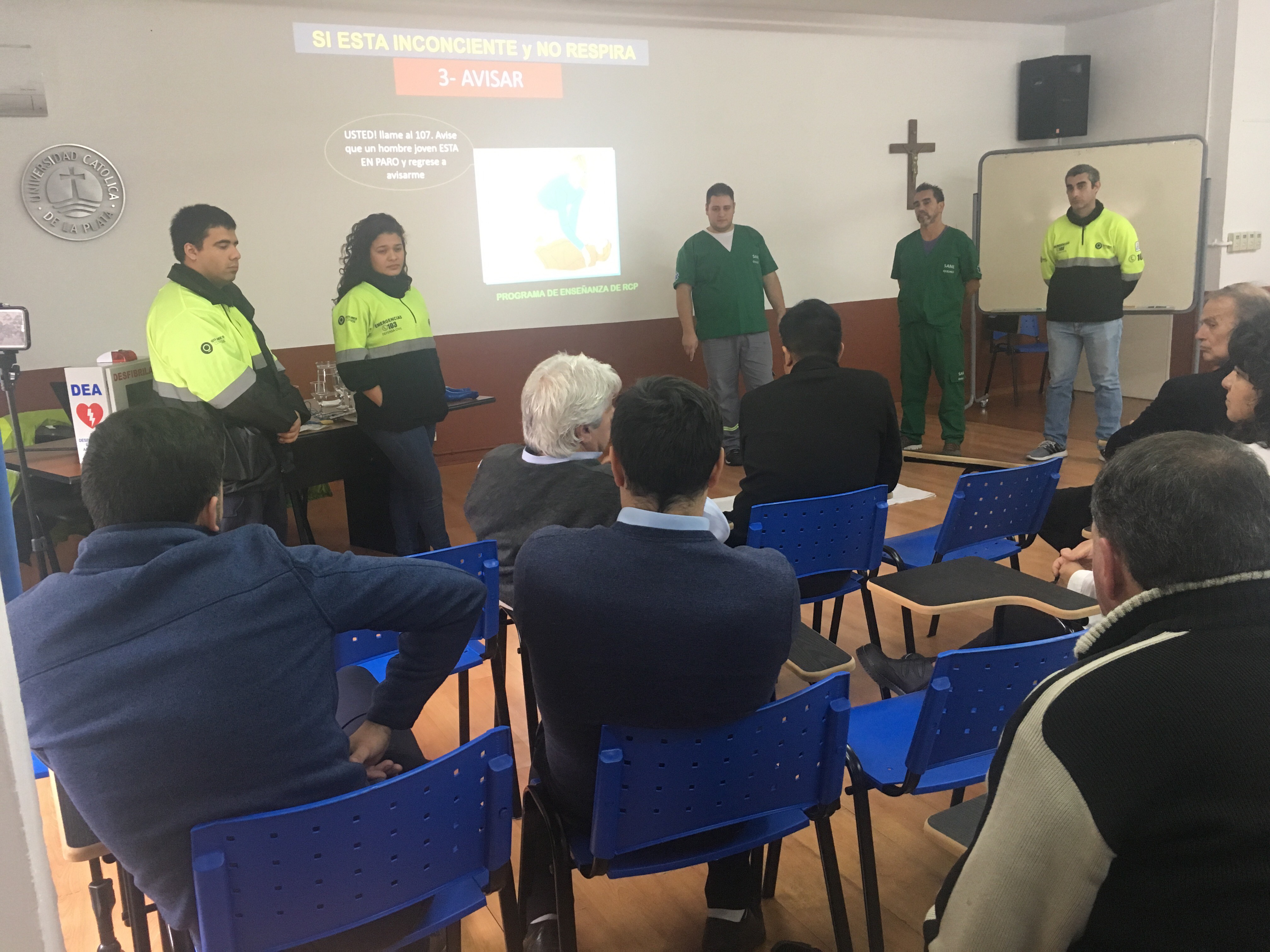 La Sede Bernal capacita a su personal en RCP (1)
