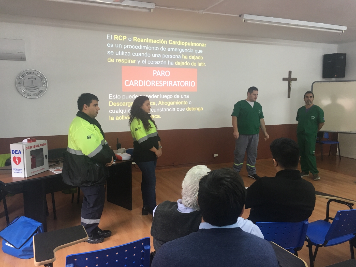 La Sede Bernal capacita a su personal en RCP