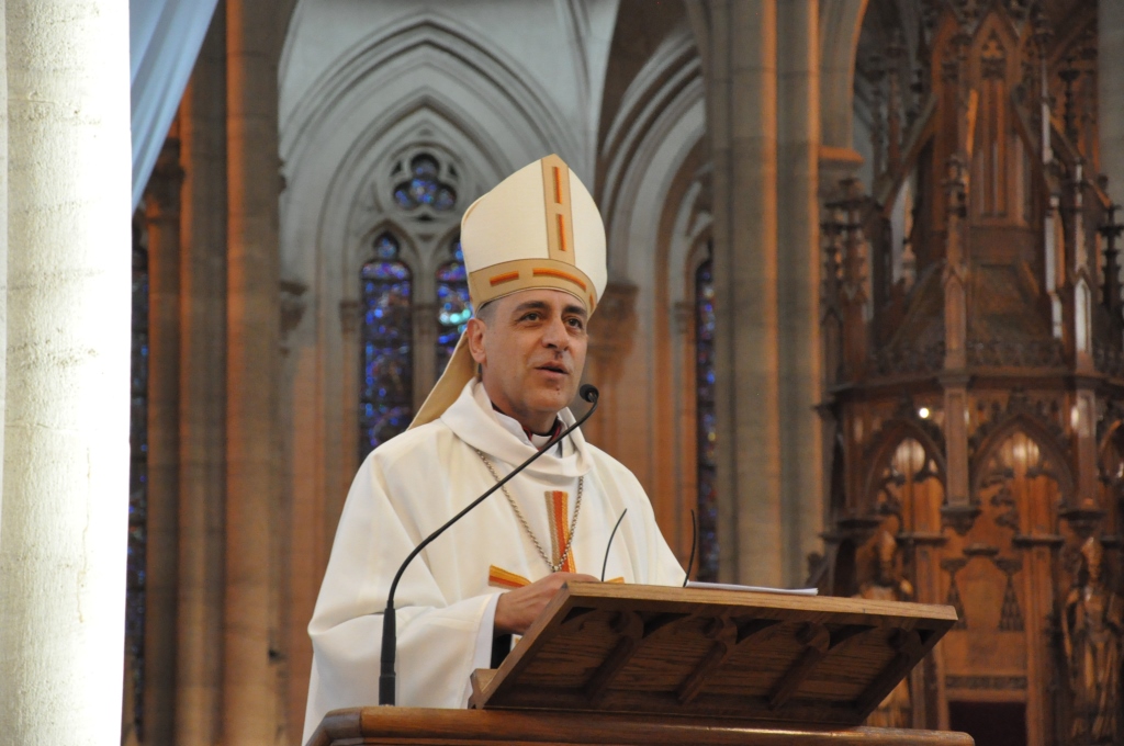 Monseñor Víctor Manuel Fernández presidió el tedeum del 9 de Julio