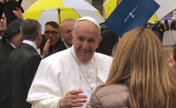 El Observatorio Socioeconómico junto al Papa