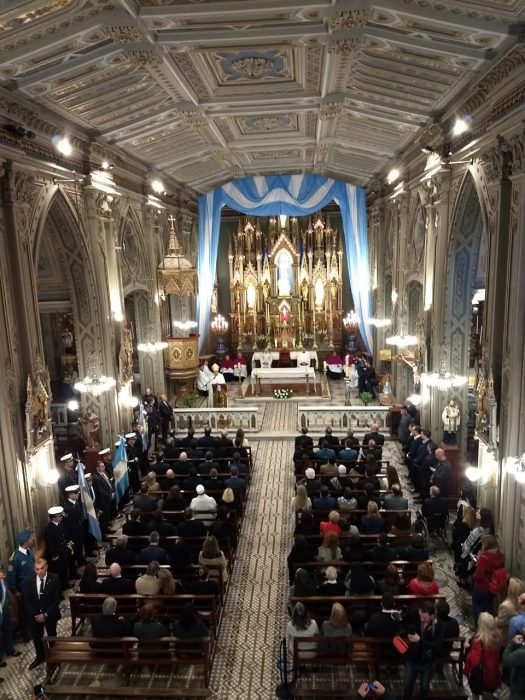 Monseñor Víctor Manuel Fernández presidió el tedeum del 25 de Mayo