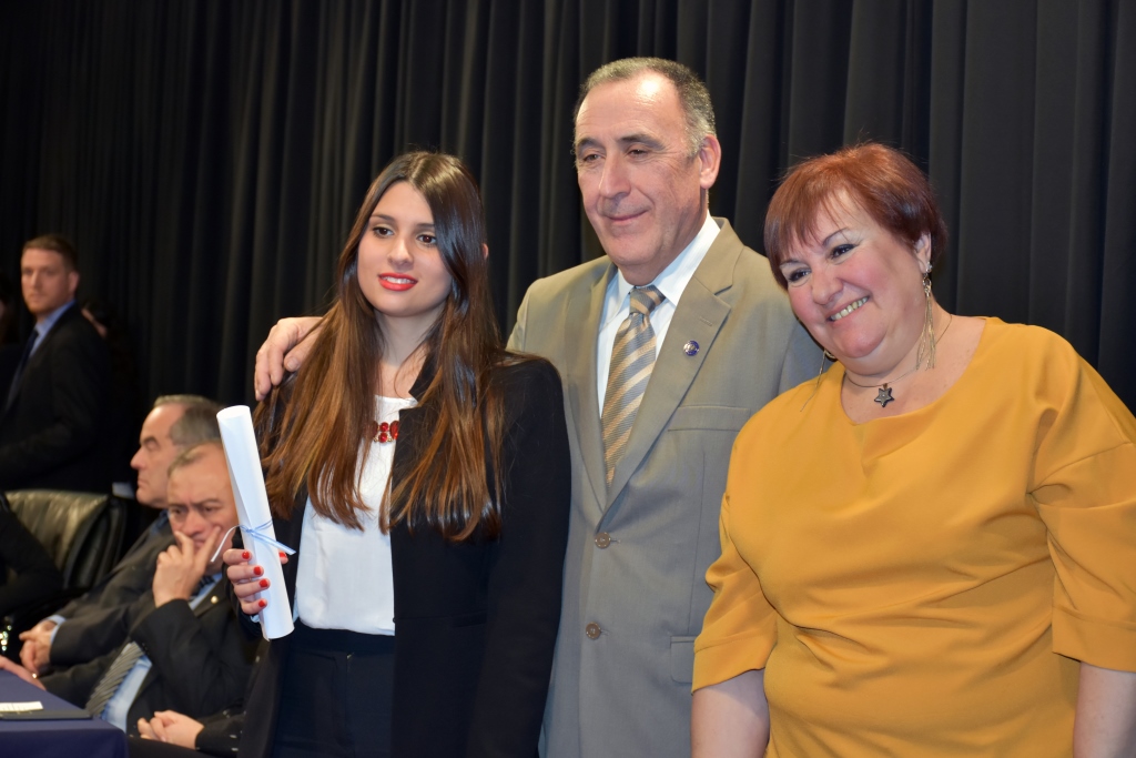 Acto de colación de la Facultad de Ciencias Económicas y Sociales