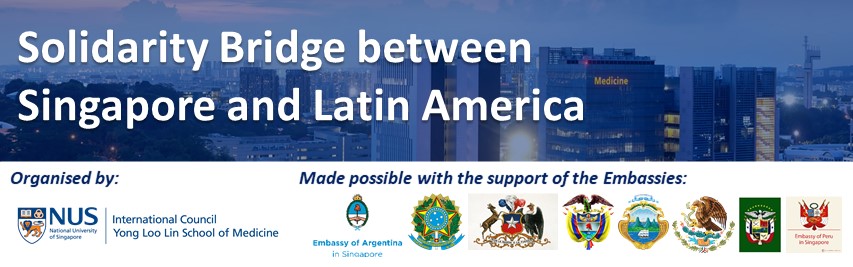 Webinario en el marco del Programa Solidarity Bridge – Latin America. National Singapore University