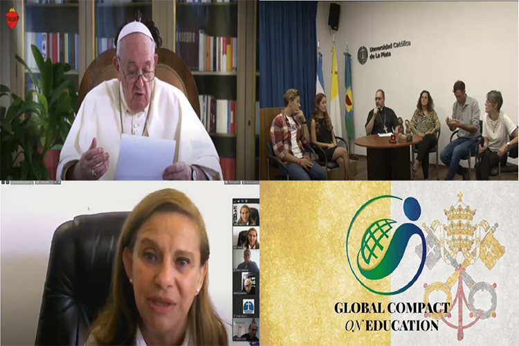 Nuestra Universidad participó del Conversatorio “Pacto Educativo Global” organizado por el Arzobispado de La Plata  