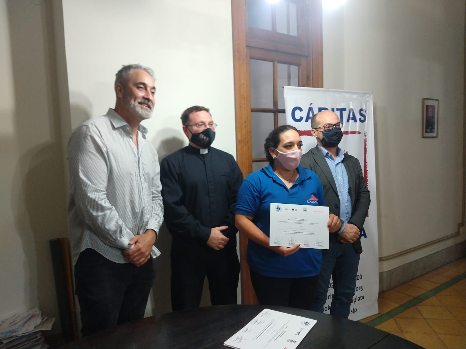 Finalizó el Programa UCALP fortalecimiento comedores de Gran La Plata – Taller de Nutrición (Becas Mecenazgo Santander) (5)