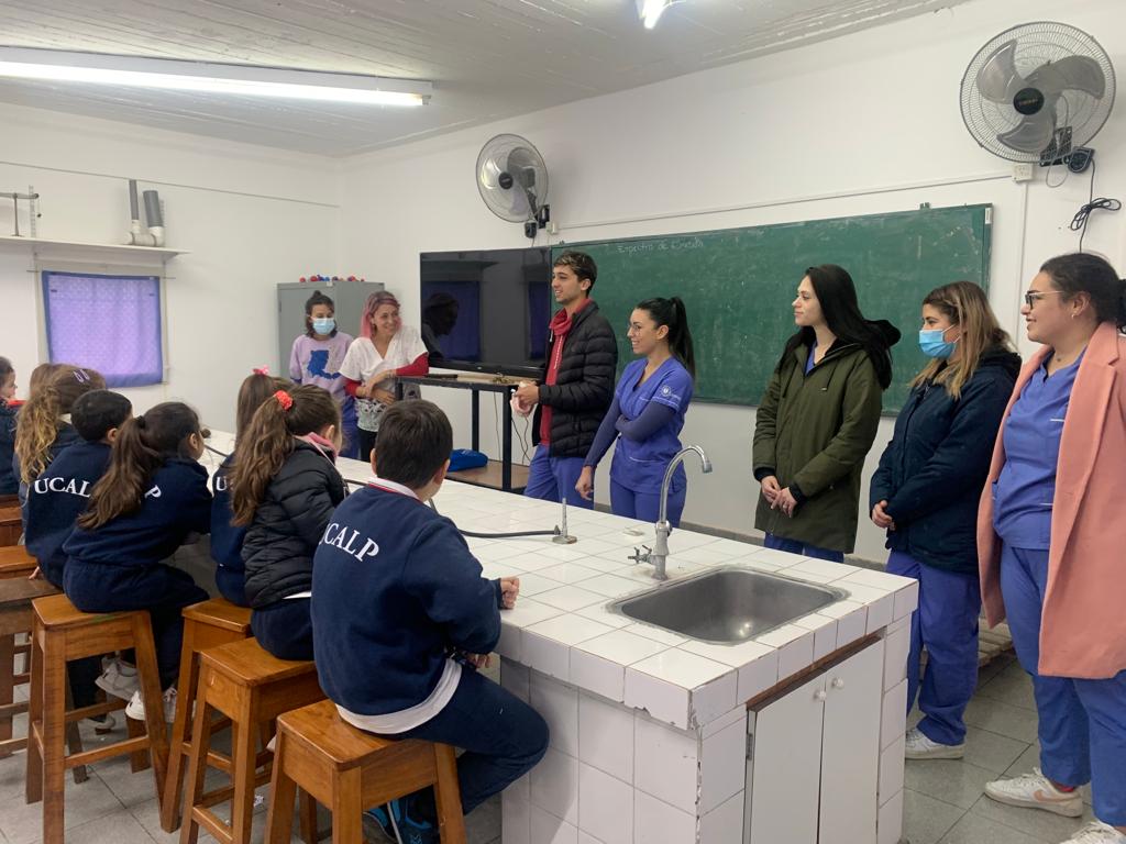 Jornada de Educación para la Salud en los colegios de la UCALP