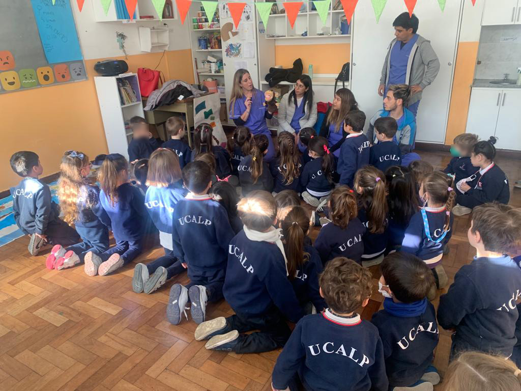 Jornada de Educación para la Salud en los colegios de la UCALP