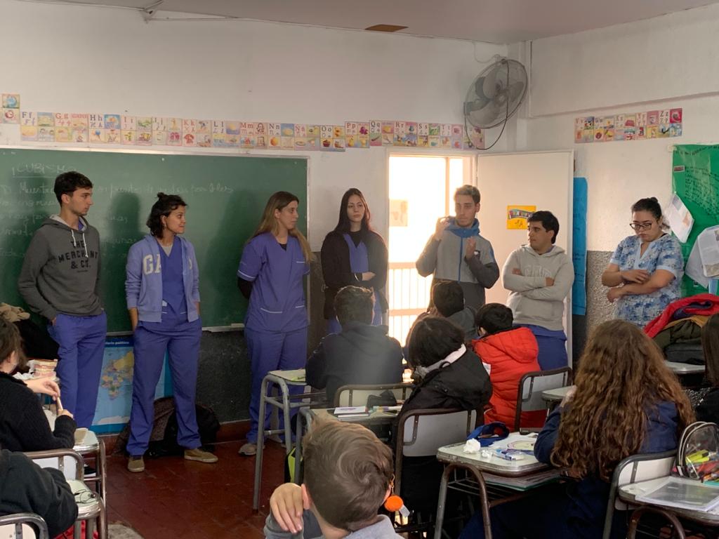 Jornada de Educación para la Salud en los colegios de la UCALP