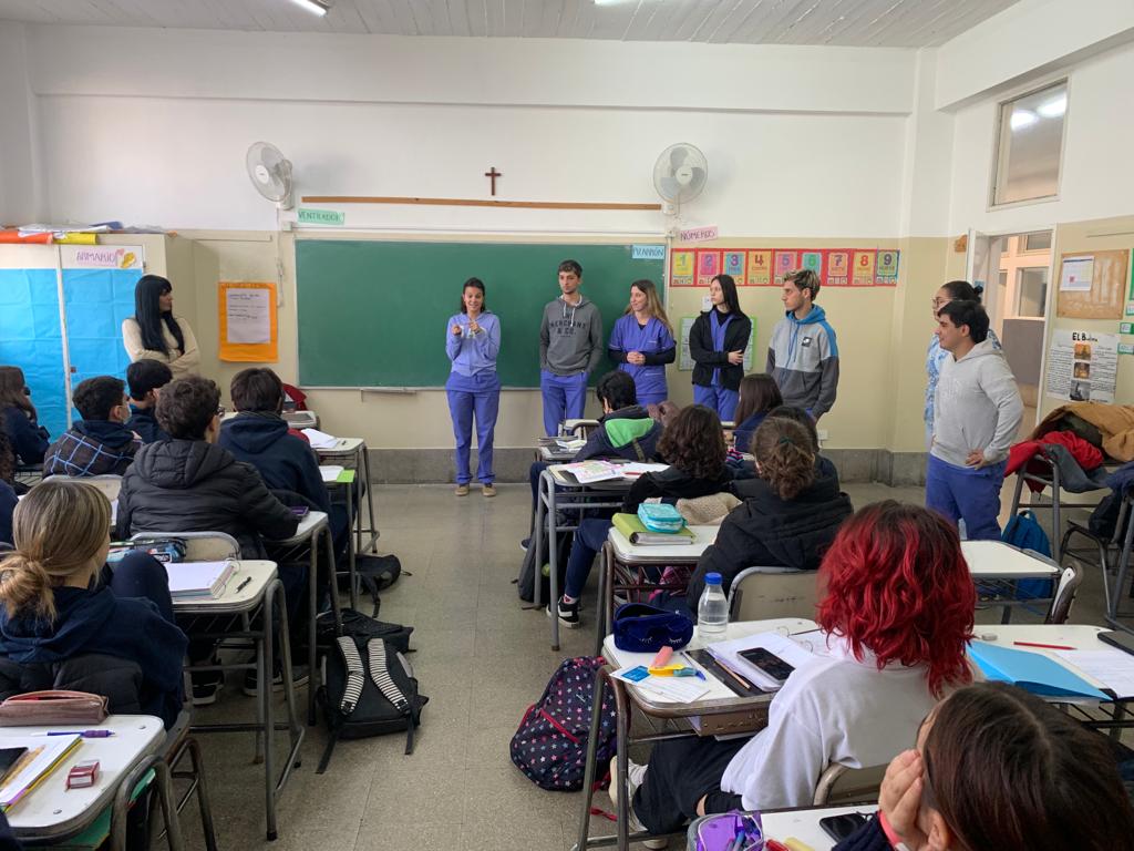 Jornada de Educación para la Salud en los colegios de la UCALP