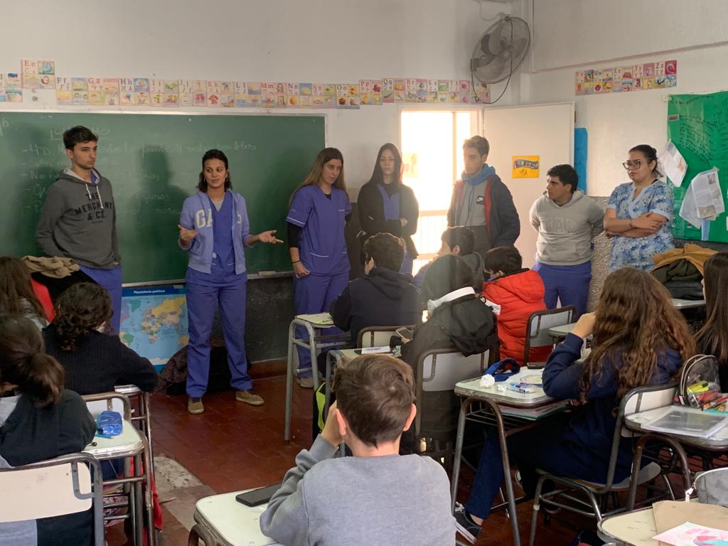 Jornada de Educación para la Salud en los colegios de la UCALP