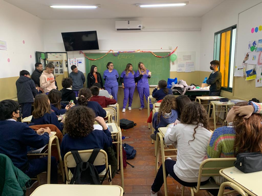 Jornada de Educación para la Salud en los colegios de la UCALP