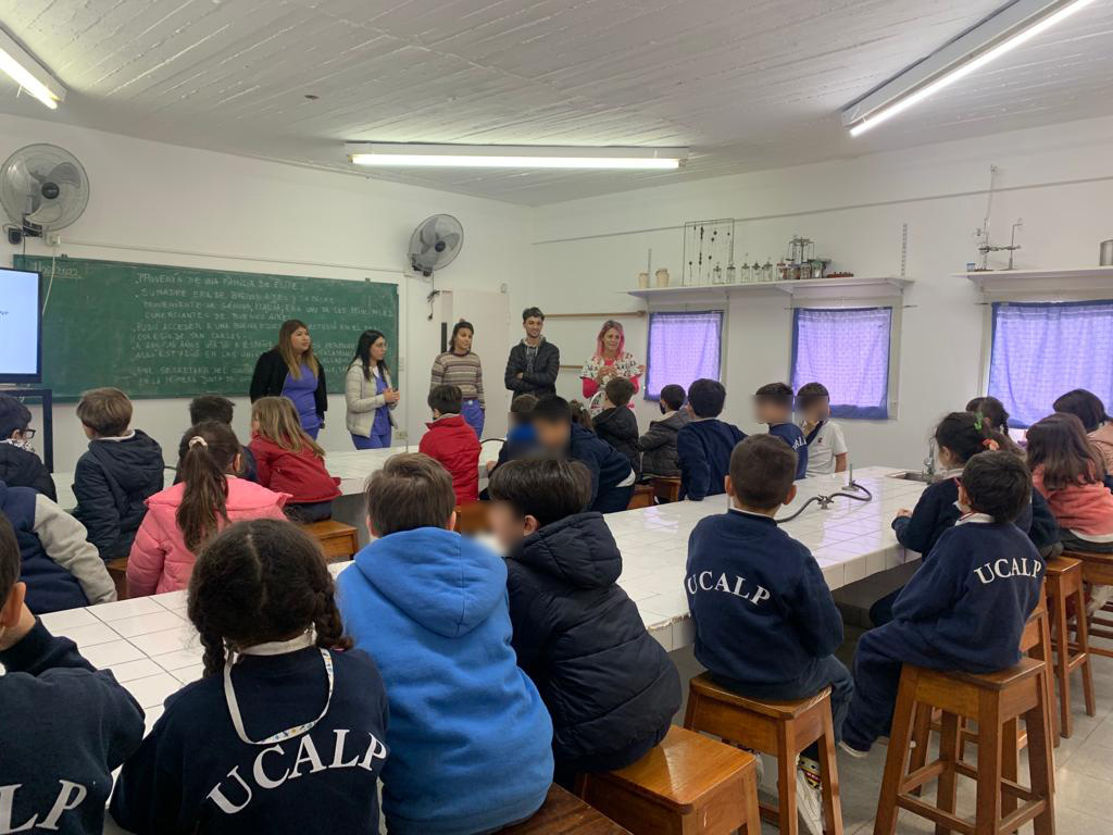 Jornada de Educación para la Salud en los colegios de la UCALP