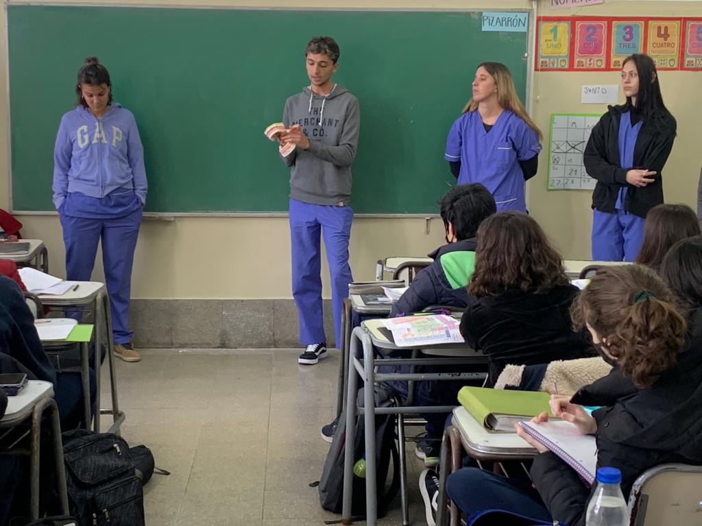Jornada de Educación para la Salud en los colegios de la UCALP
