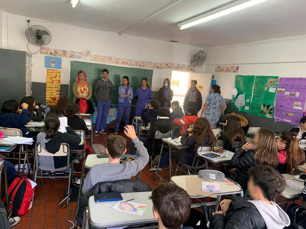 Jornada de Educación para la Salud en los colegios de la UCALP