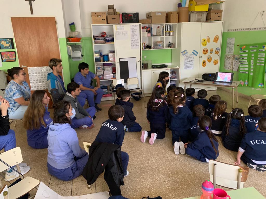 Jornada de Educación para la Salud en los colegios de la UCALP