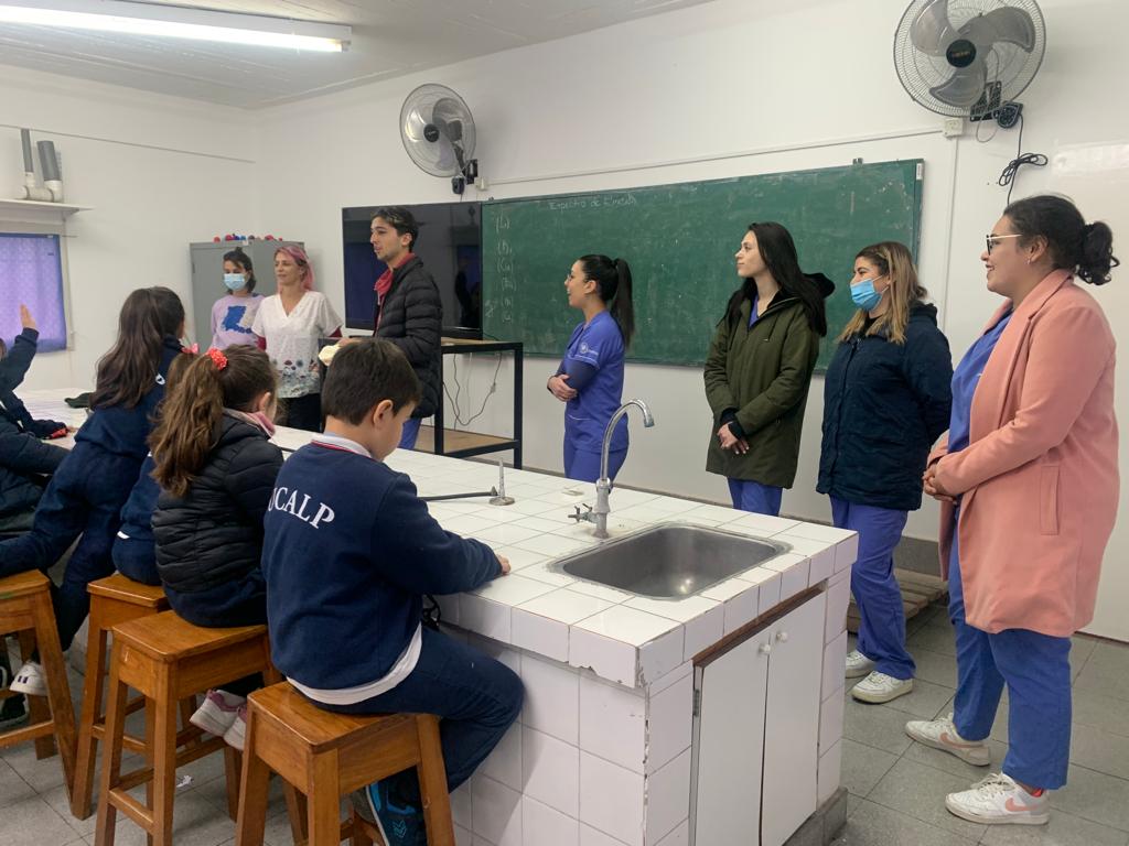 Jornada de Educación para la Salud en los colegios de la UCALP
