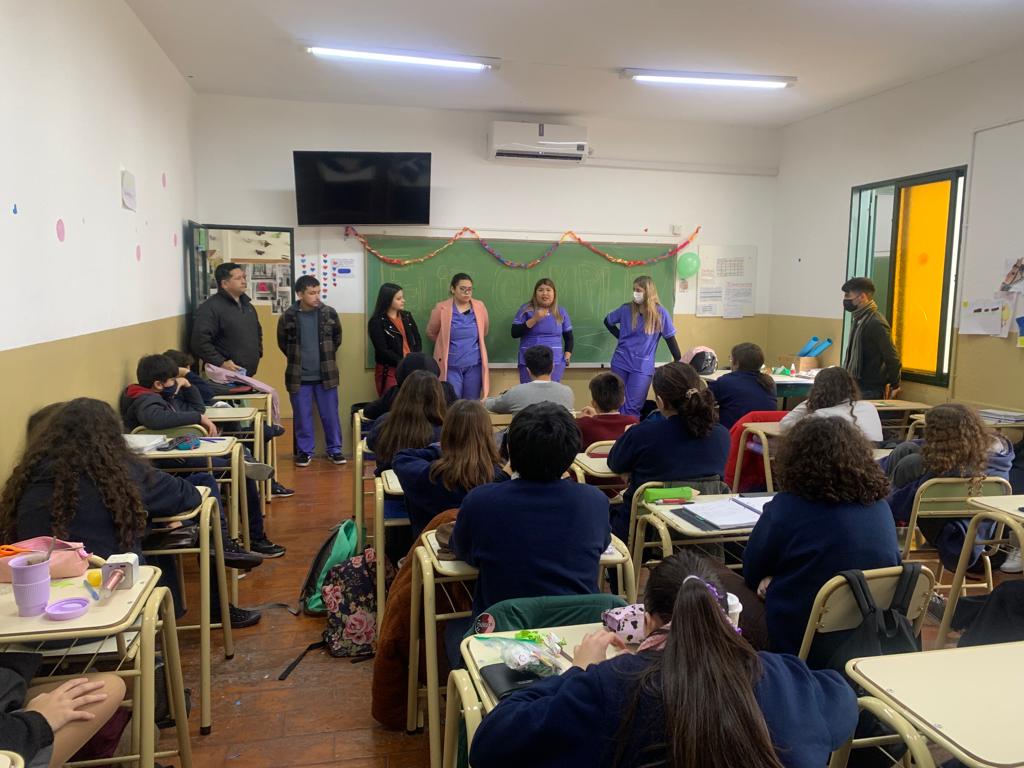 Jornada de Educación para la Salud en los colegios de la UCALP