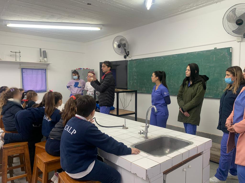 Jornada de Educación para la Salud en los colegios de la UCALP