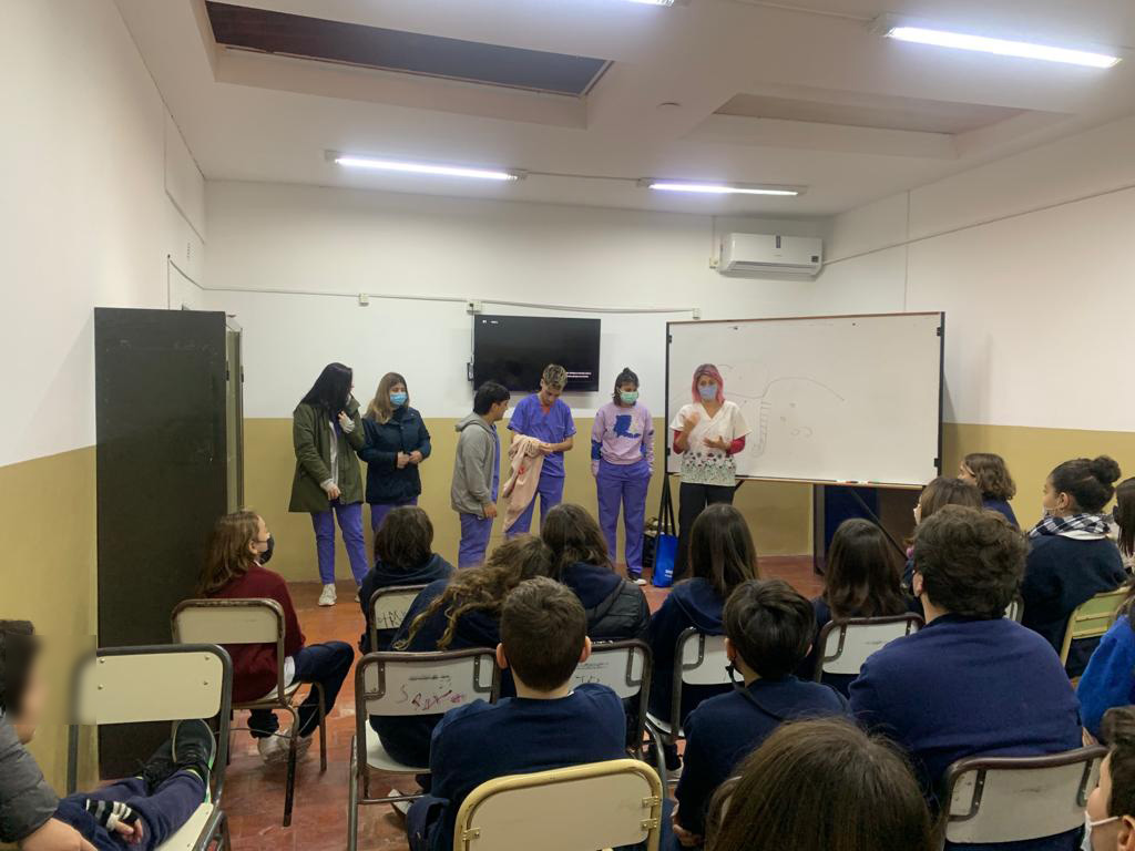 Jornada de Educación para la Salud en los colegios de la UCALP
