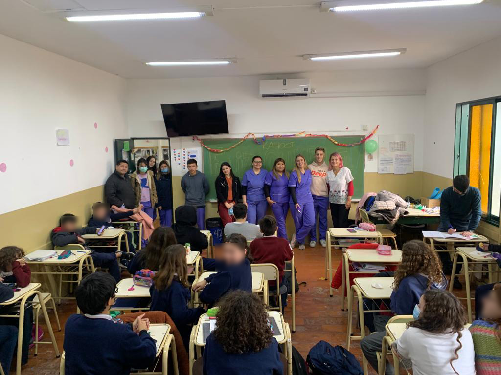 Jornada de Educación para la Salud en los colegios de la UCALP
