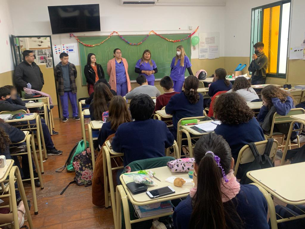 Jornada de Educación para la Salud en los colegios de la UCALP