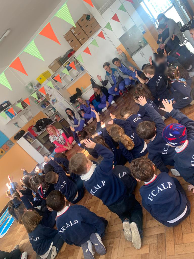 Jornada de Educación para la Salud en los colegios de la UCALP