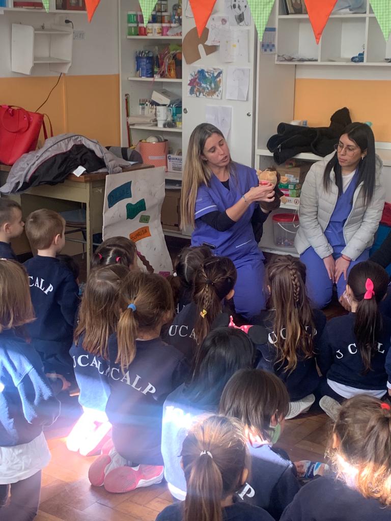 Jornada de Educación para la Salud en los colegios de la UCALP