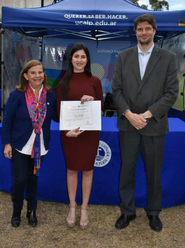 La UCALP celebró el Día del Estudiante y reconoció a los mejores promedios