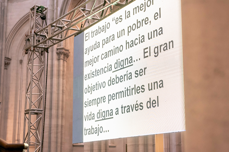 La UCALP en el gran acto de unidad social por Francisco en la Catedral 