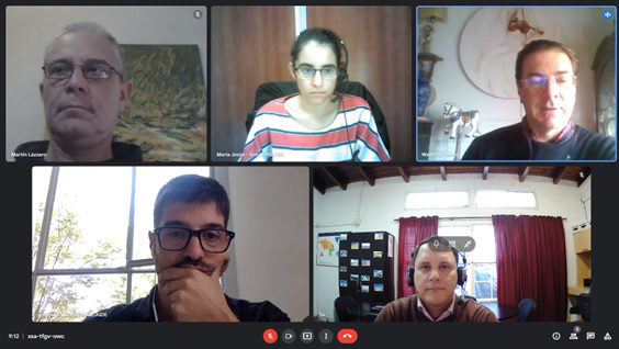 Reunión entre la Unidad de Relaciones Internacionales, el Museo UCALP y la Universidad de Granada