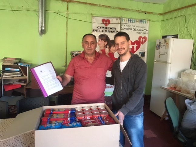 Continúan con gran éxito las recibidas solidarias y sustentables 