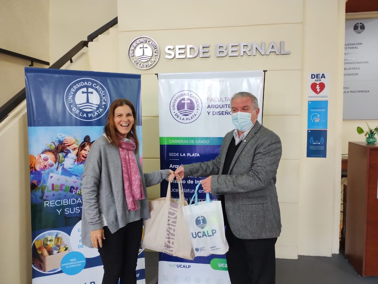 Continúan con gran éxito las recibidas solidarias y sustentables 