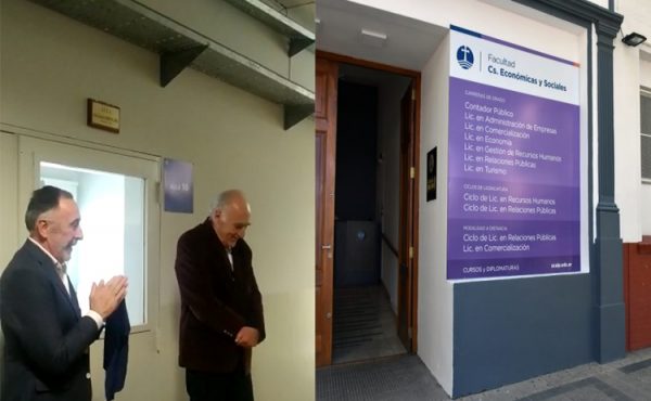 Reconocimiento a docente y ex decano de la Facultad de Ciencias Económicas y Sociales