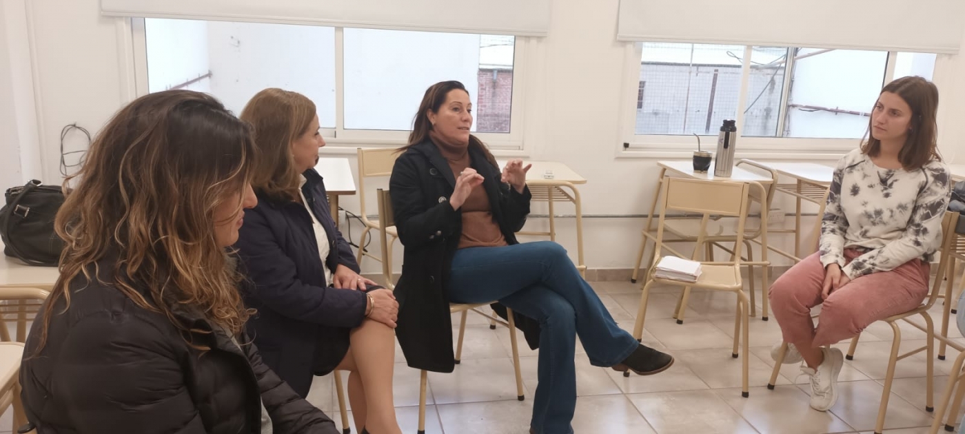 Visita de autoridades de la UCALP a la Sede Bahía Blanca