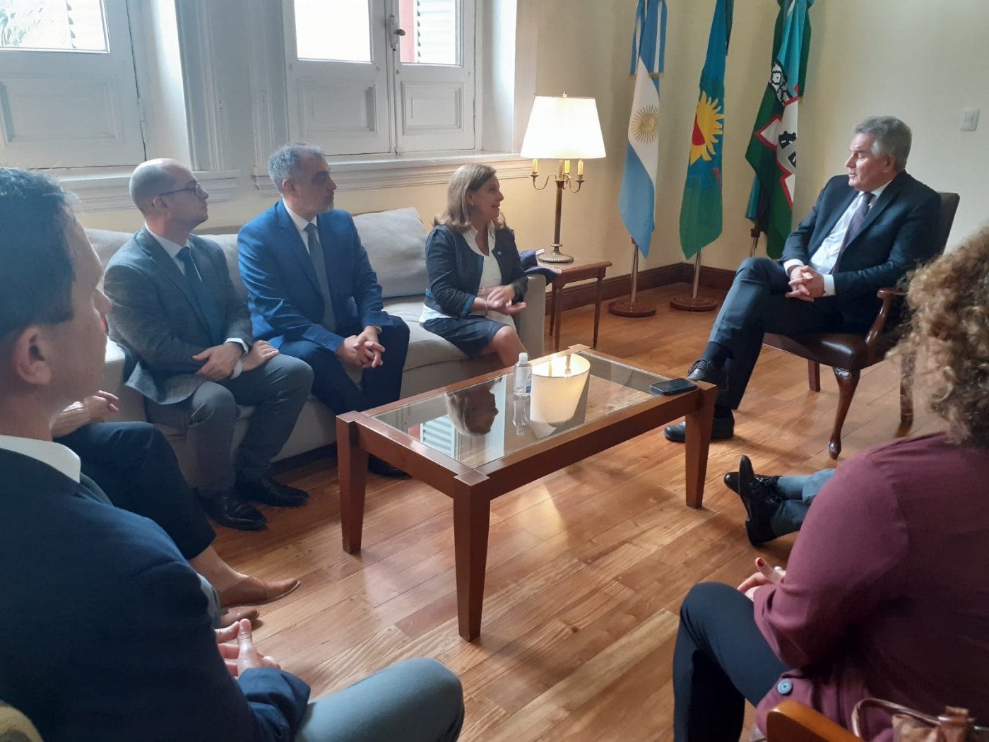 Visita de autoridades de la UCALP a la Sede Bahía Blanca