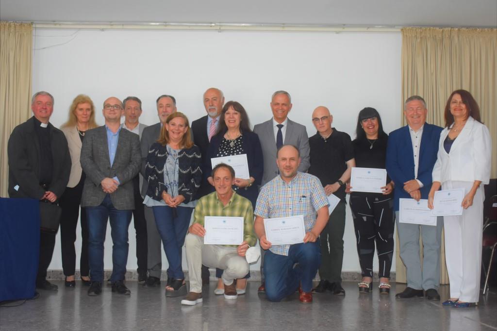 La Facultad de Ciencias Económicas y Sociales realizó un homenaje a los docentes con más de 25 años en la UCALP