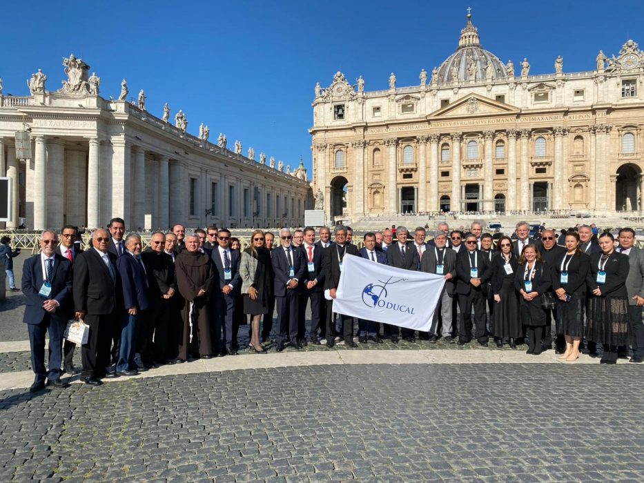 La ODUCAL junto al Papa Francisco