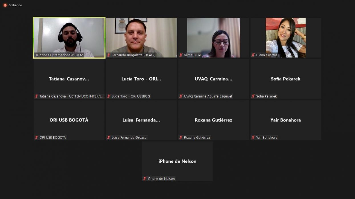 La URI participó de la capacitación para gestores de relaciones internacionales del Programa Augere Universitas