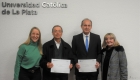 La Facultad de Derecho y Ciencias Políticas realizó un homenaje a los docentes con más de 25 años