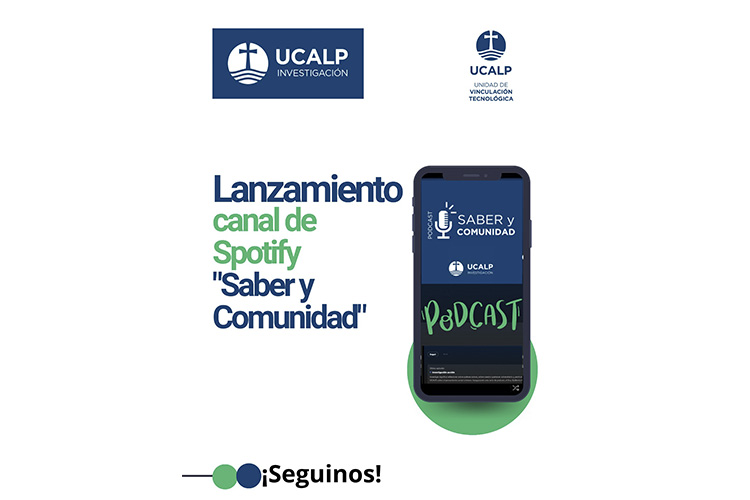 La Secretaría de Investigación de la UCALP lanzó su canal de Spotify