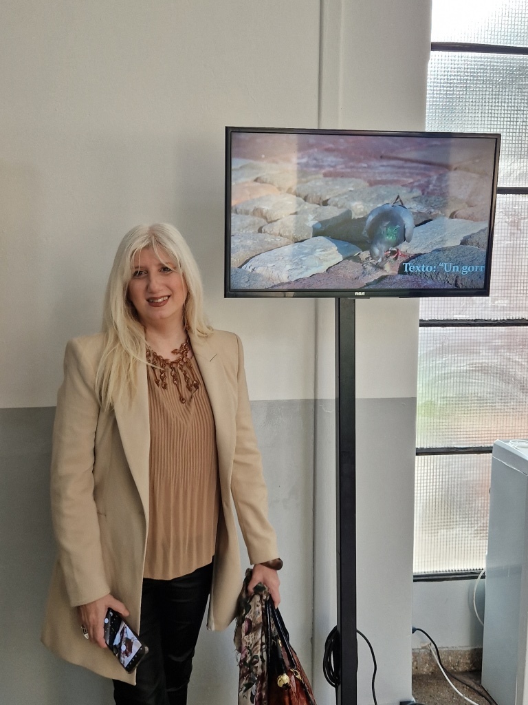 Se presentó exposición sobre los distintos ODS y su relación con el arte