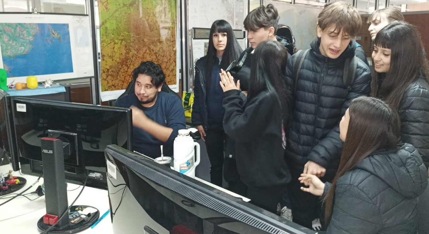 Visita al Instituto Geográfico Nacional