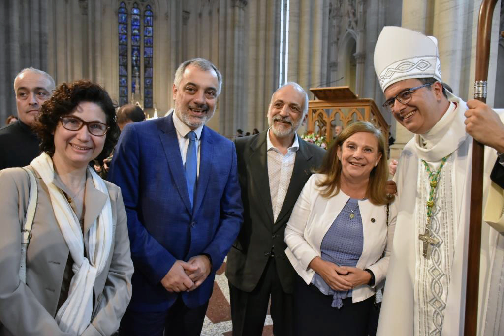 Monseñor Gabriel Mestre inició su ministerio como Arzobispo platense